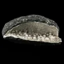 Okenite Big Puffballs Inside Chalcedony Geode Natural Mineral Specimen - image 1