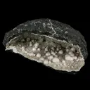 Okenite Big Puffballs Inside Chalcedony Geode Natural Mineral Specimen - image 3