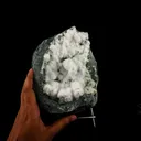 Okenite Big Puffballs Inside Chalcedony Geode Natural Mineral Specimen - image 8
