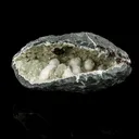 Okenite Big Puffballs Inside Chalcedony Geode Natural Mineral Specimen - image 1