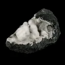 Okenite Big Puffballs Inside Geode Natural Mineral Specimen - image 2