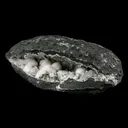 Okenite Big Puffballs with Gyrolite in Geode Natural Mineral Specimen - image 3