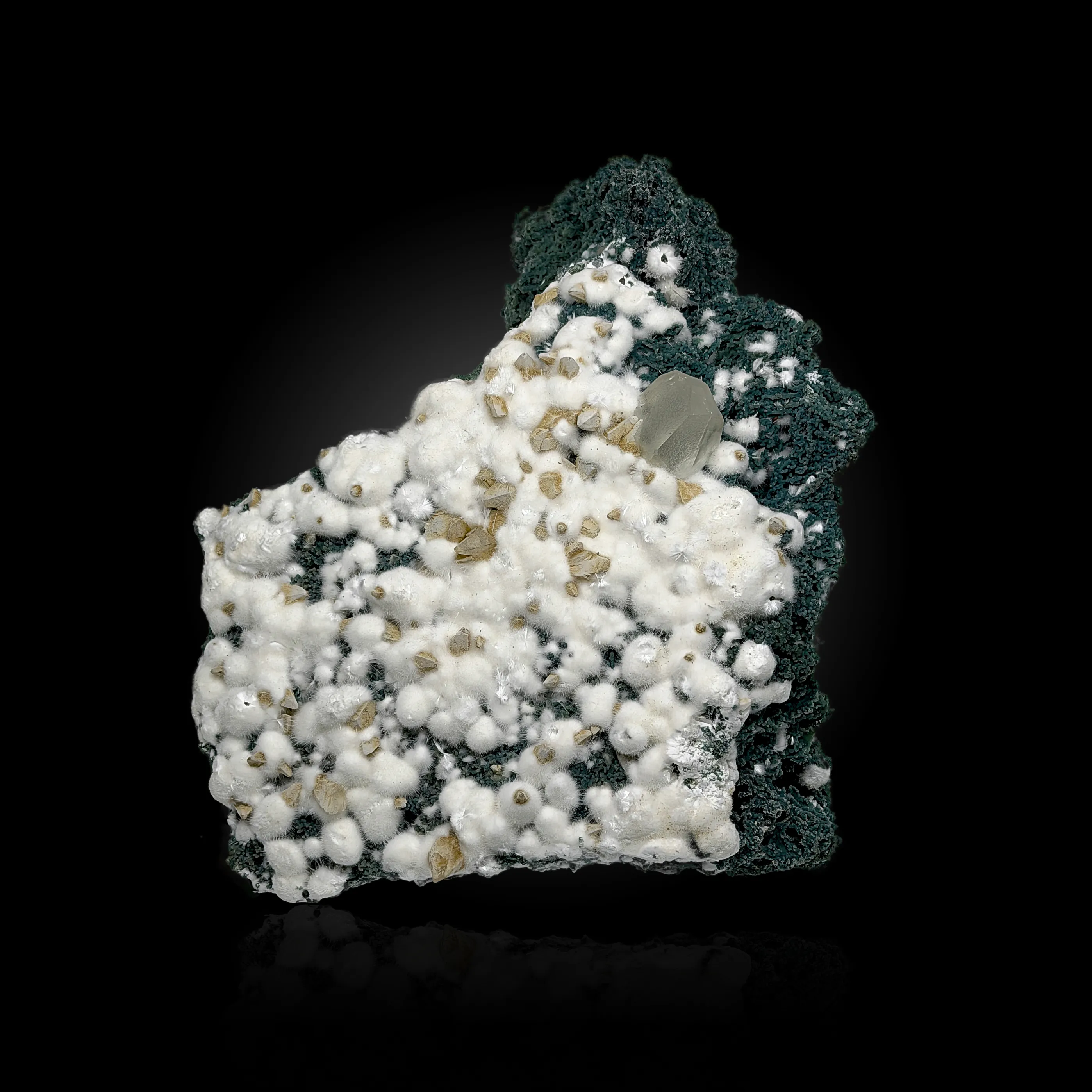 Okenite from India, Maharashtra, Nashik Division, Jalgaon District - image 1