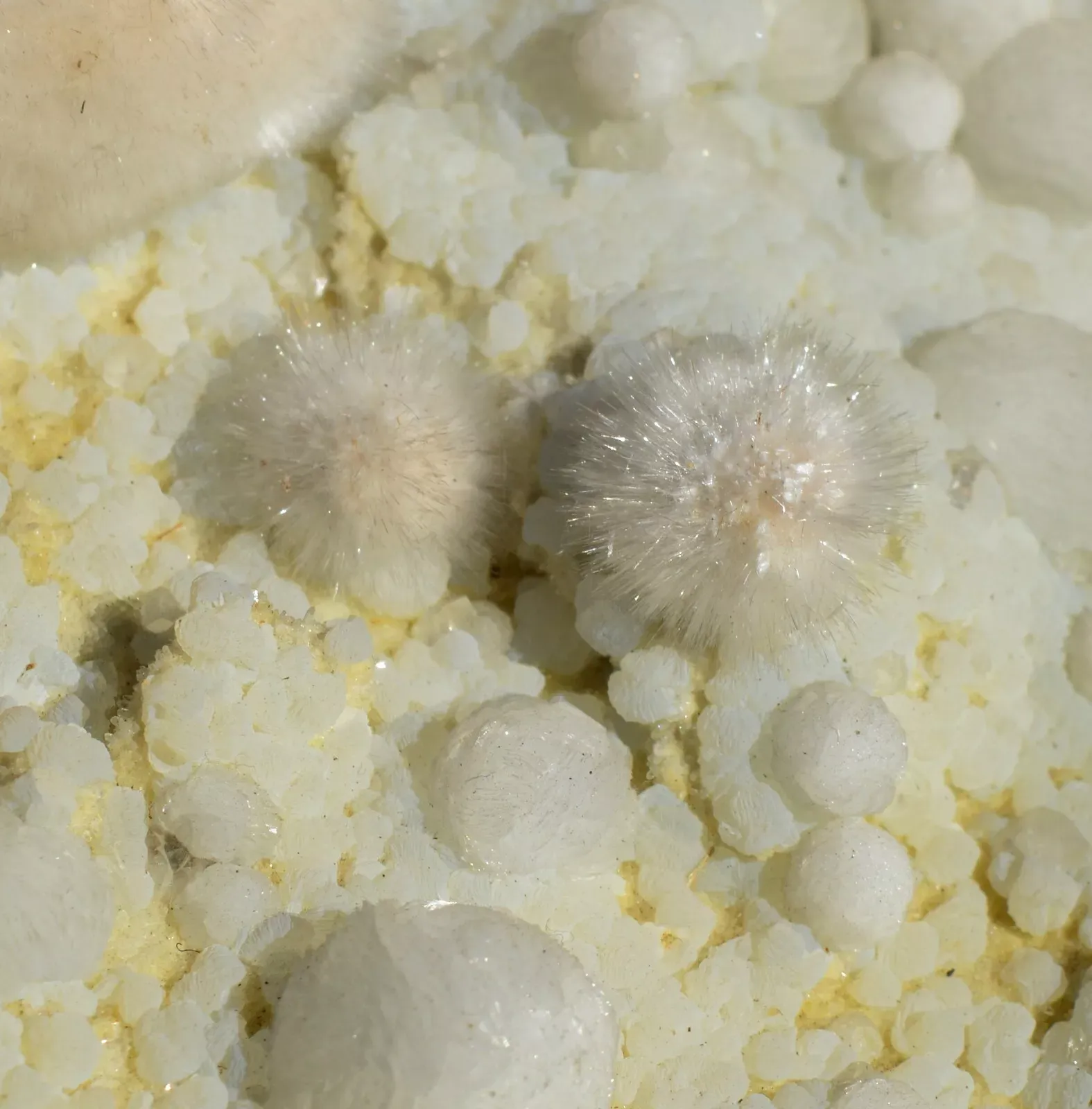 Okenite Prehnite Gyrolite 9340 grams - Malad Quarry Mumbai Maharashtra, India - image 7