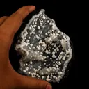 Okenite Small Puffballs on MM Quartz Natural Mineral Specimen - image 5