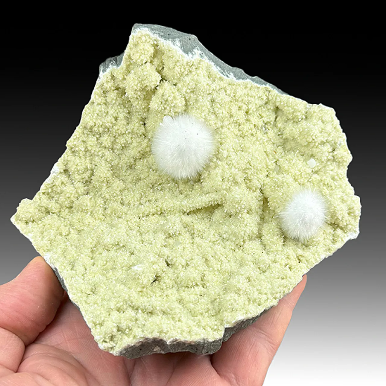 Okenite with Quartz - image 1