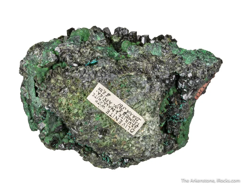 Olivenite, Azurite, Malachite - image 6