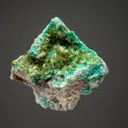 Olivenite on Ajoite - image 1