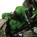 Olivenite on Duftite - image 2