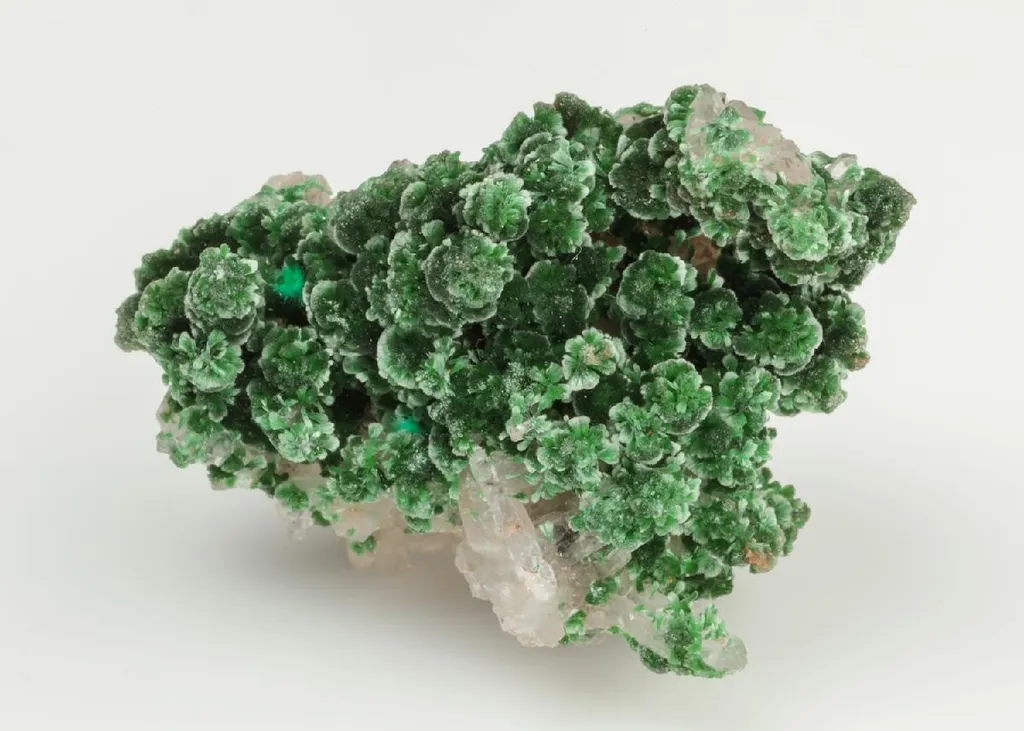 Olivenite on Quartz image