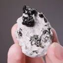 Olivenite on Quartz - image 2