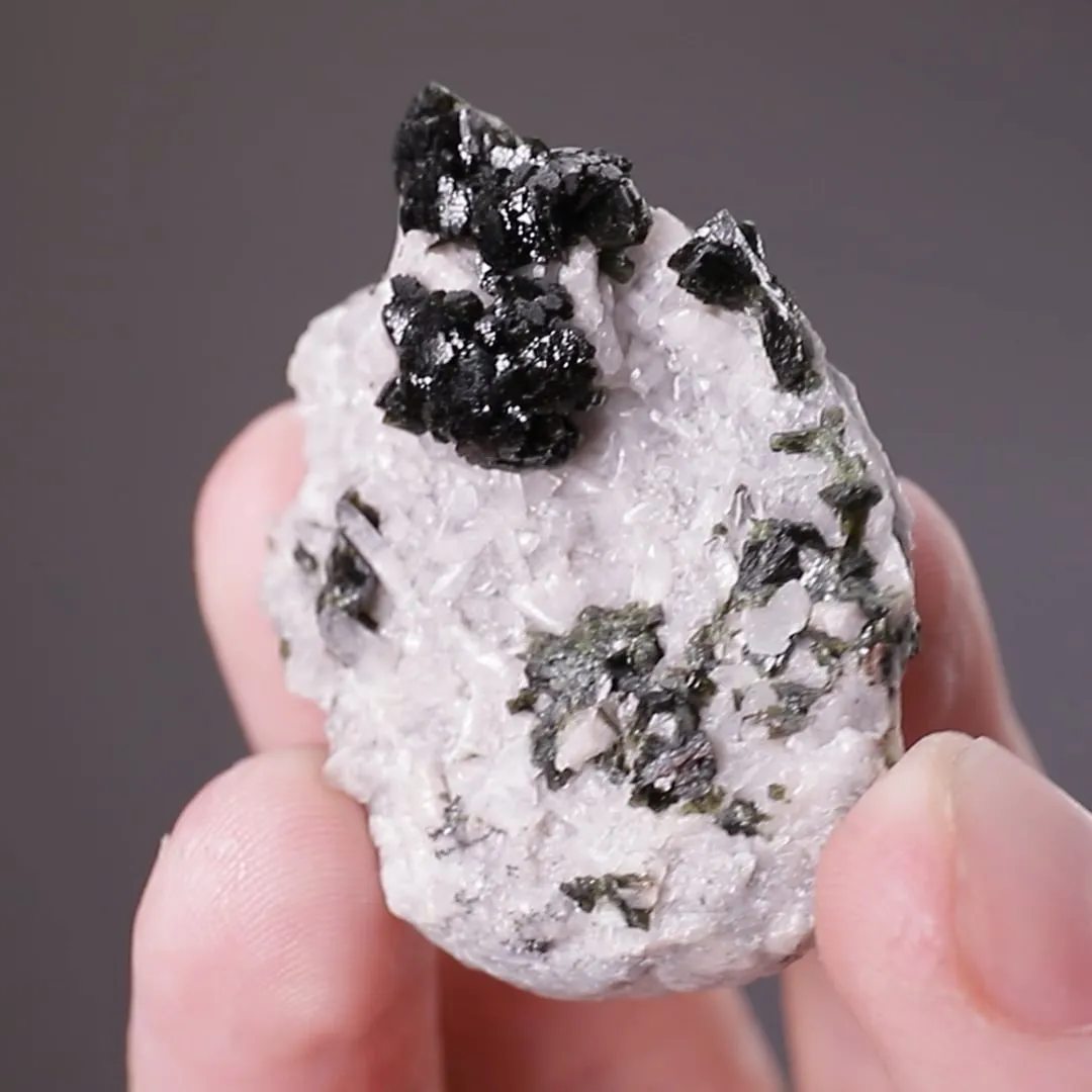Olivenite on Quartz - image 2