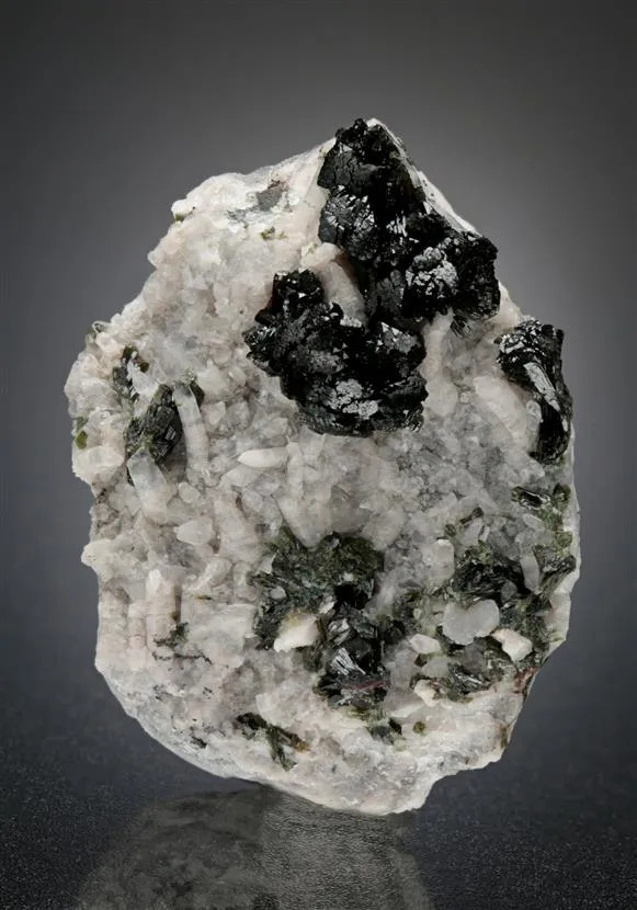 Olivenite on Quartz - image 1