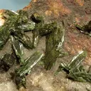 Olivenite, Quartz - image 2
