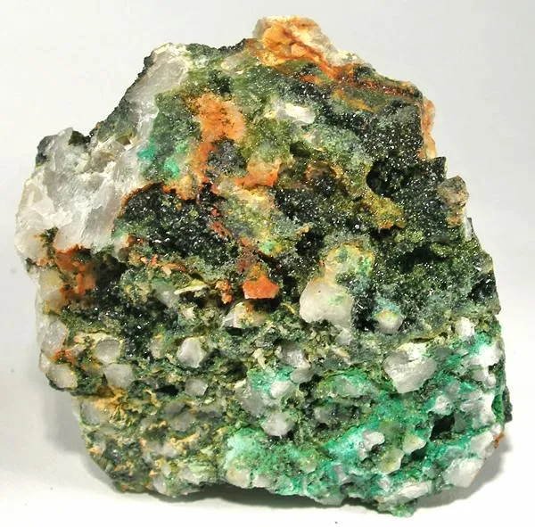 Olivenite, Quartz image
