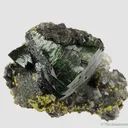 Olivenite with Beudantite, Quartz, and Lukrahnite (TL) - image 2