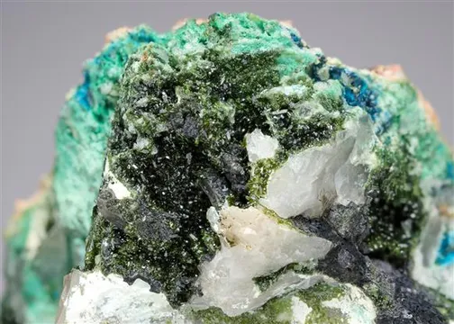Olivenite with Clinoclase