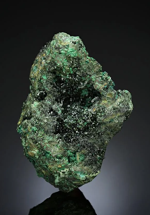 Olivenite with Duftite - image 1