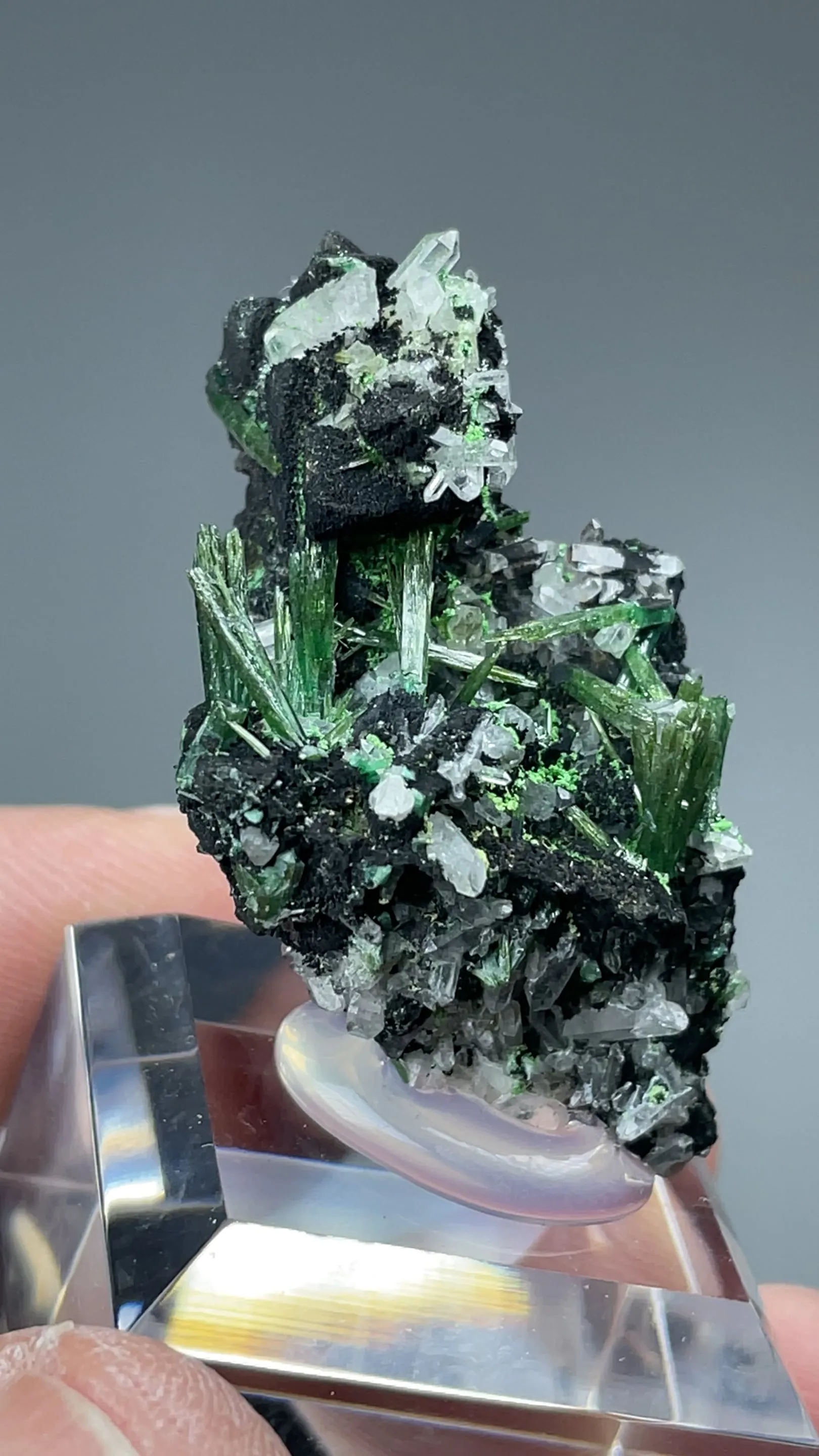 Olivenite with Quartz - image 2