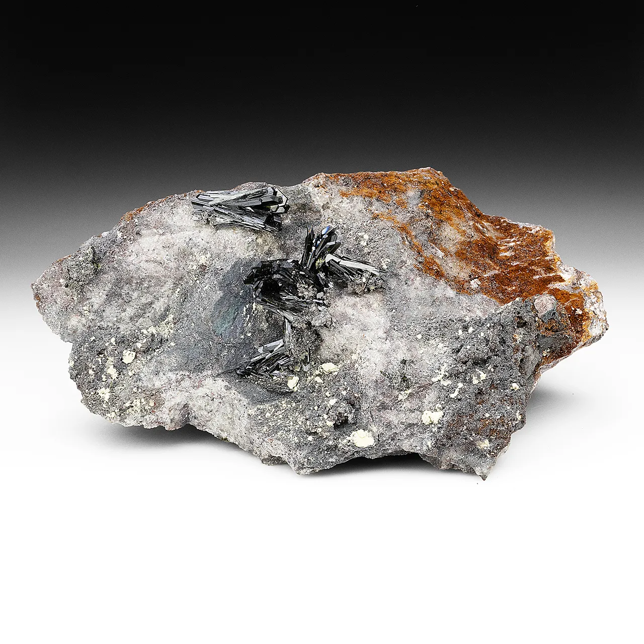 Olivenite with Quartz, Hydroniumjarosite - image 1