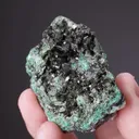 Olivenite with Zincolivenite - image 2