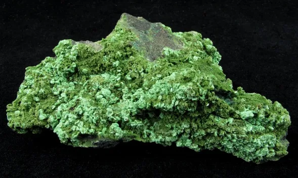 Olivenite (Zn-Rich) and Mottramite on Cuprite - image 5