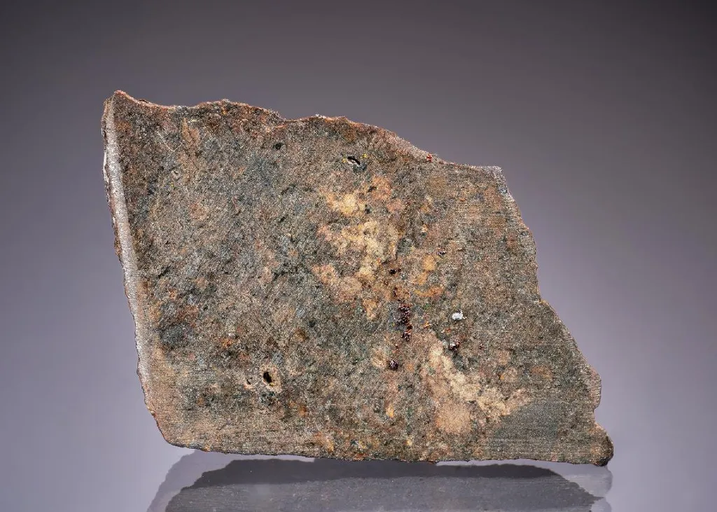 Olivine - Hypersthene Chondrite Meteorite