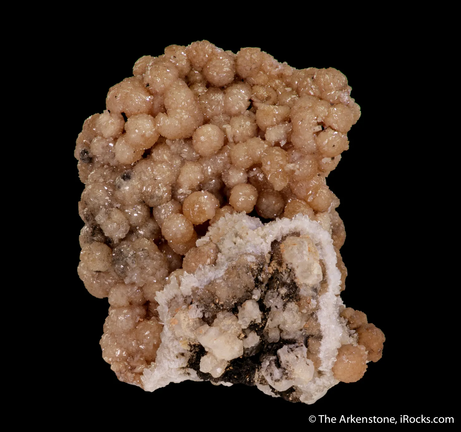 Olmiite on Calcite - image 4
