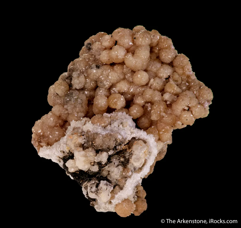 Olmiite on Calcite image