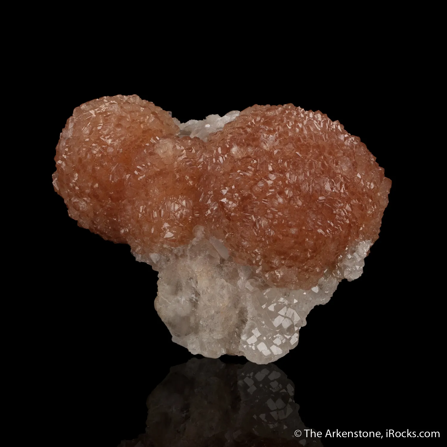 Olmiite on Hydroxyapophyllite - image 1