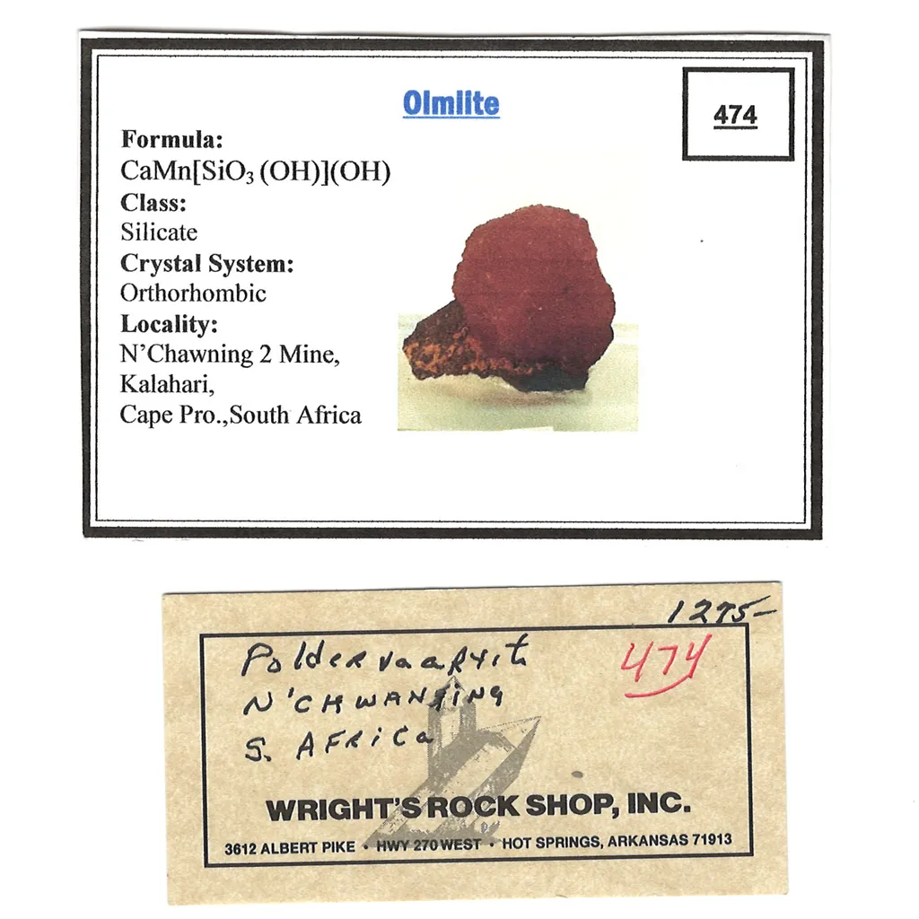 Olmiite (type locality) - image 5
