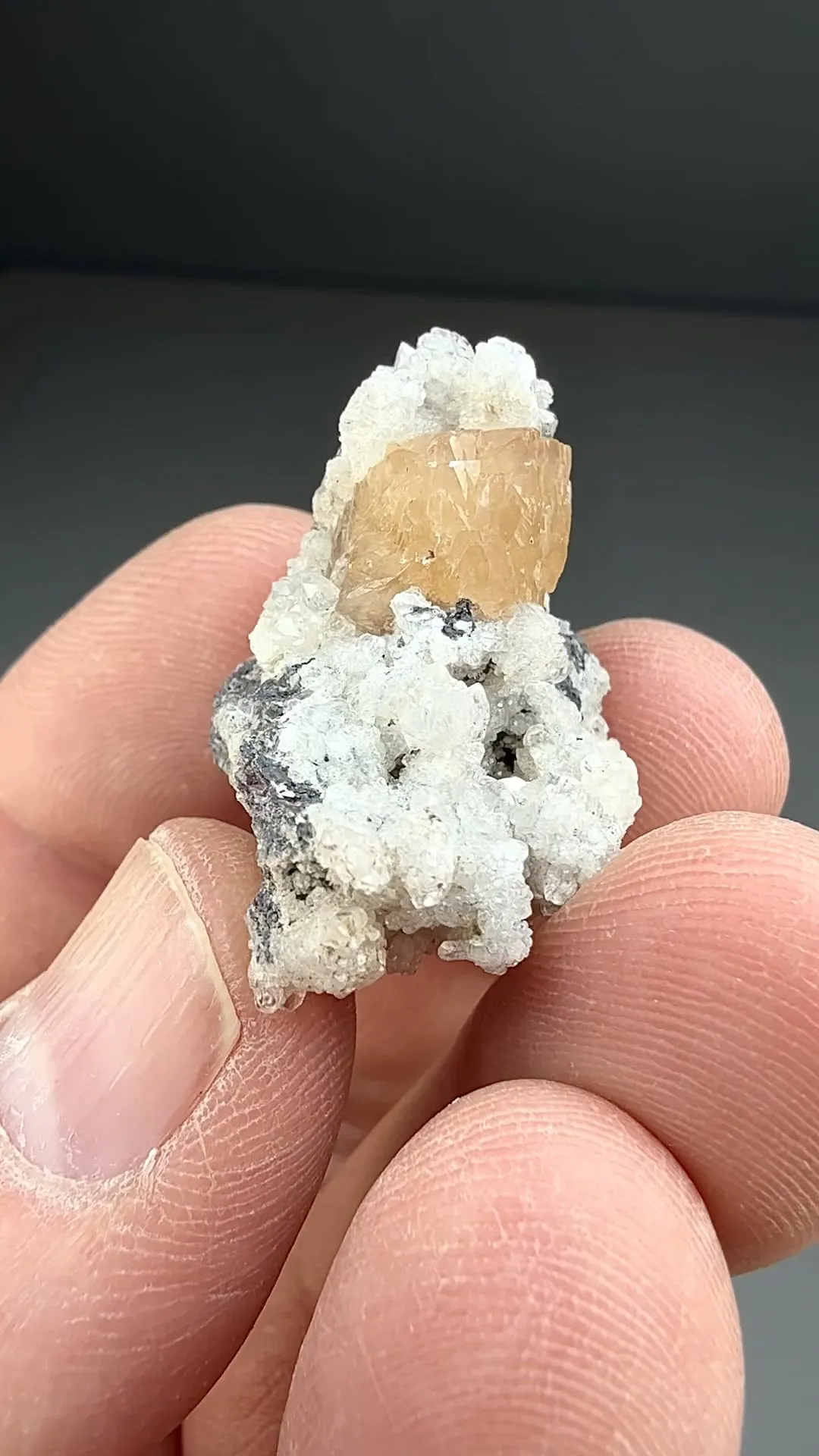 Olmiite with Calcite (1921) - image 2