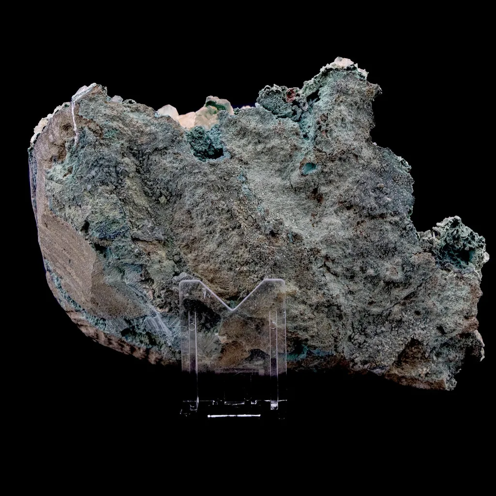 One time find of bright orange crystals with Unusual growth of Green Marshy Apophyllite - - image 4
