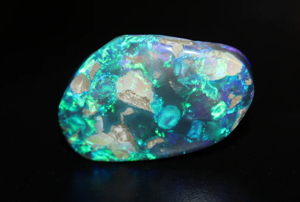 Opal from Lightning Ridge, New South Wales, Australia image