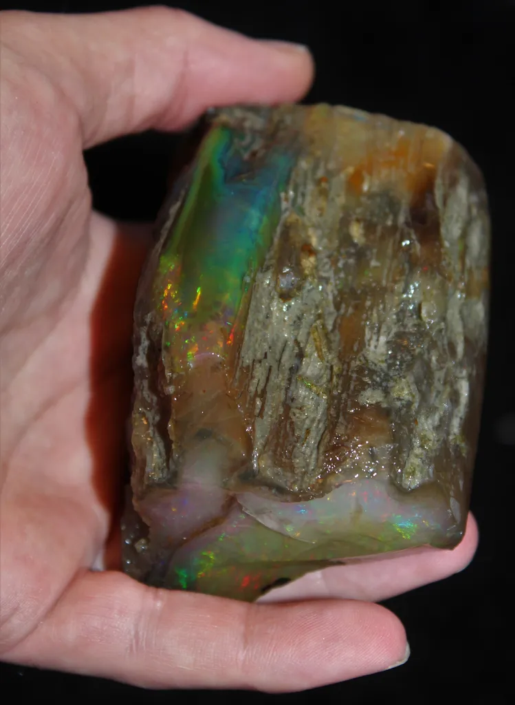 Opal from Virgin Valley, Humboldt County, Nevada USA