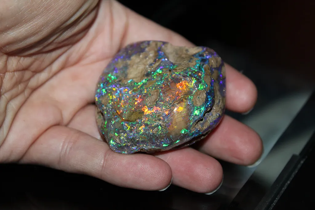 Opal from Virgin Valley, Nevada