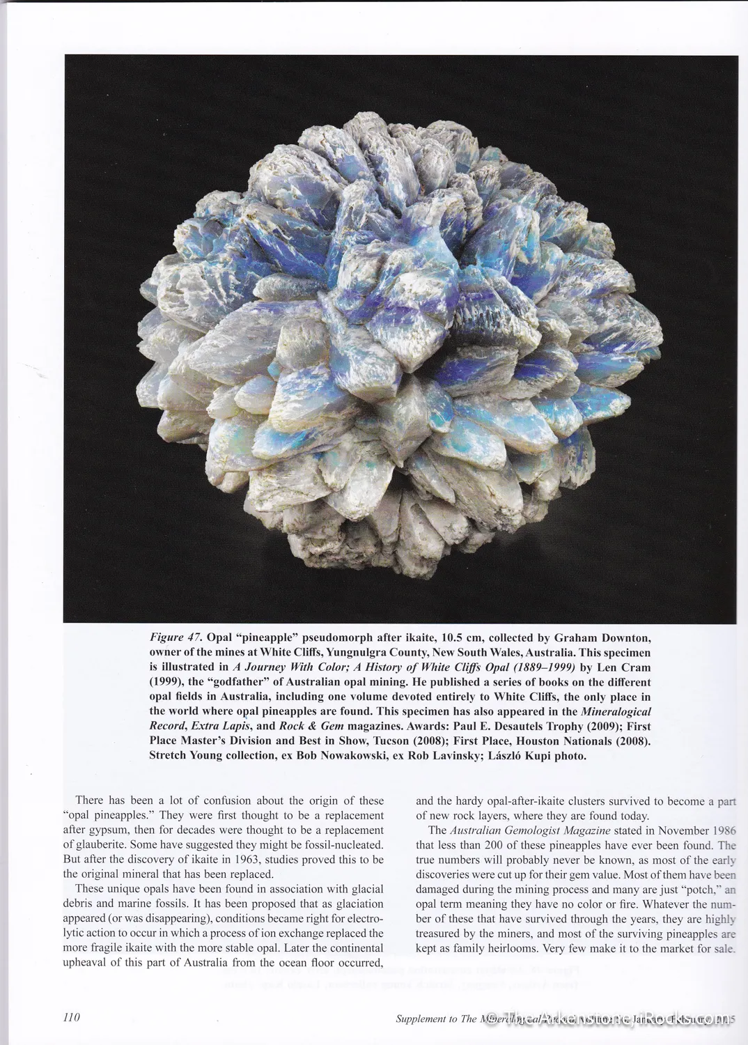 Opal ps. Calcite ps. Ikaite - image 6