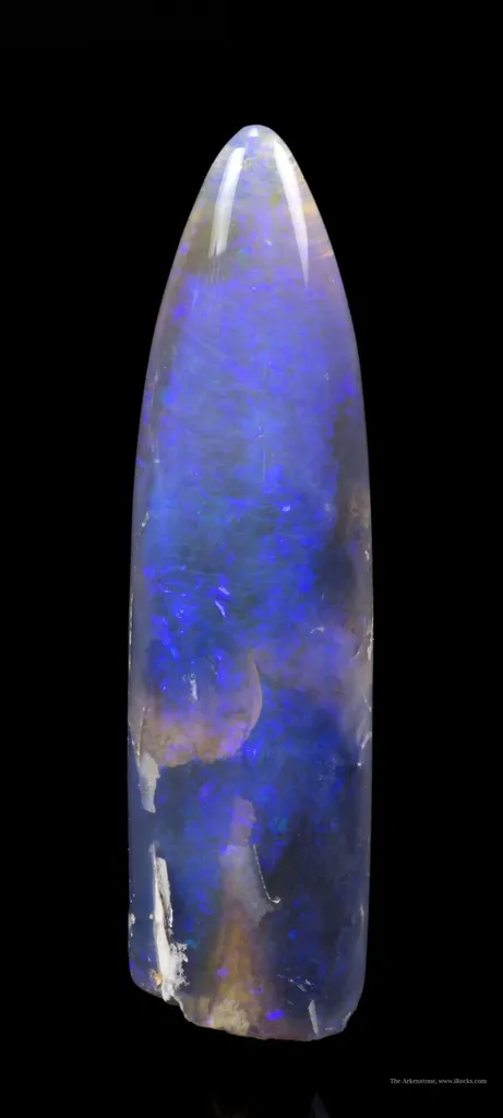 Opal Replacement Of Belemnite Fossil - image 3