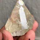 Optical Yellow Calcite with Rare Face - image 3