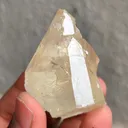 Optical Yellow Calcite with Rare Face - image 2