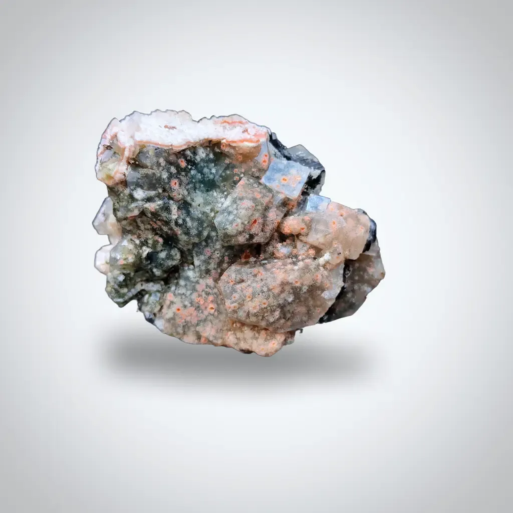 Orange and Green Apophyllite - image 1