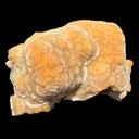 Orange Botryoidal Thomsonite with Needle Mesolite & Calcite – Indian Zeolite Mineral Specimen from Madhya Pradesh - image 9
