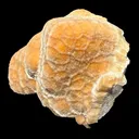Orange Botryoidal Thomsonite with Needle Mesolite & Calcite – Indian Zeolite Mineral Specimen from Madhya Pradesh - image 3