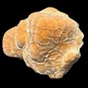 Orange Botryoidal Thomsonite with Needle Mesolite & Calcite – Indian Zeolite Mineral Specimen from Madhya Pradesh - image 7