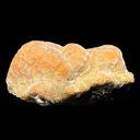 Orange Botryoidal Thomsonite with Needle Mesolite & Calcite – Indian Zeolite Mineral Specimen from Madhya Pradesh - image 6