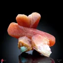 Orange Calcite and Green Calcite Natural Mineral specimenu - image 8