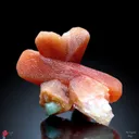 Orange Calcite and Green Calcite Natural Mineral specimenu - image 1