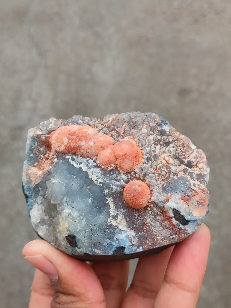 Orange Fluorite o Blue Quartz - image 7