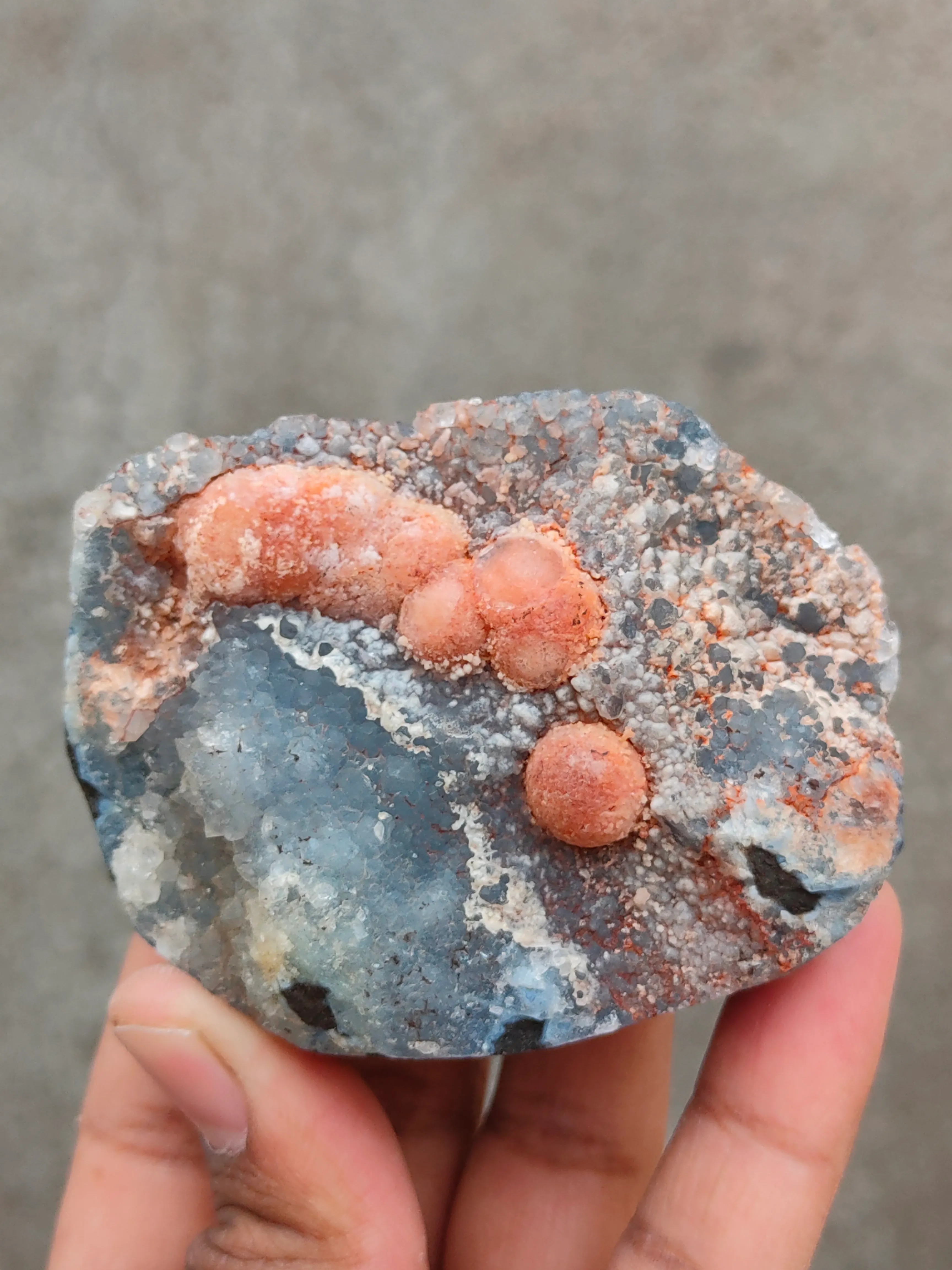 Orange Fluorite o Blue Quartz - image 2