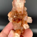 Orange Peach Aragonite Crystals Cluster, Collectors Specimen from Afghanistan - image 6